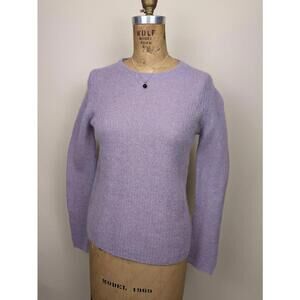 vince lilac wool alpaca mohair sweater